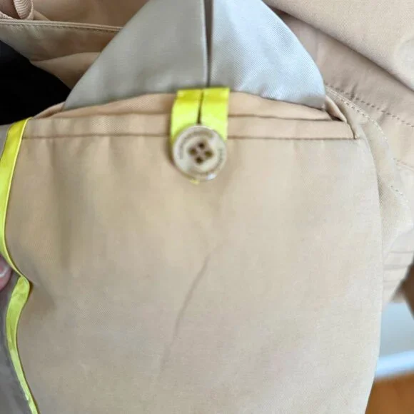 J. LINDEBERG Swedish Designer Trench Coat - Camel/Tan - Size 38 - Timeless Style - Picture 9 of 14